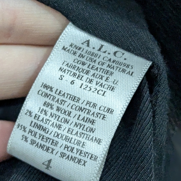 A.L.C. Night Leather Jacket - Picture 11 of 11